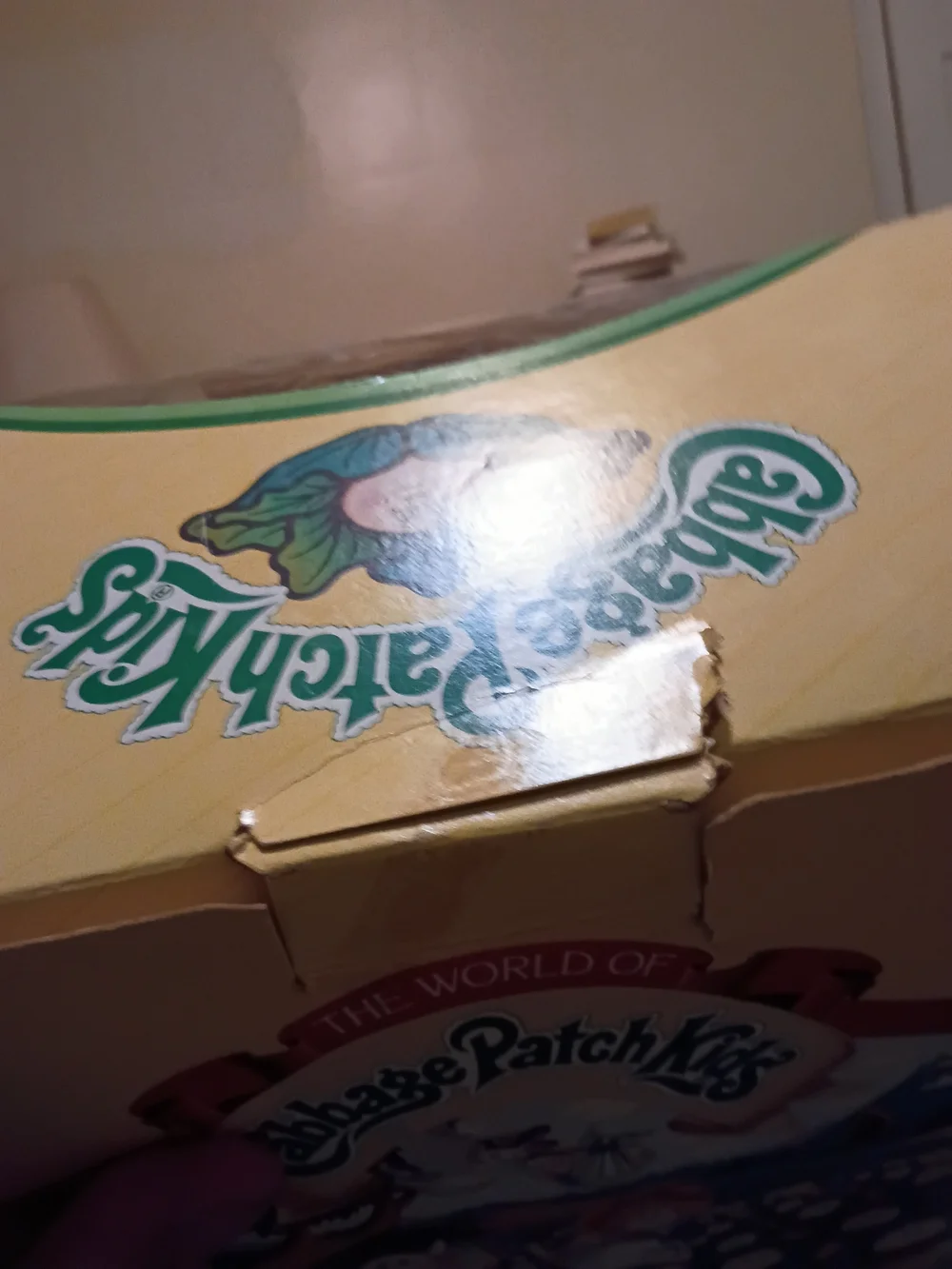 Violet Katrine Original Cabbage Patch Doll In Original Box
